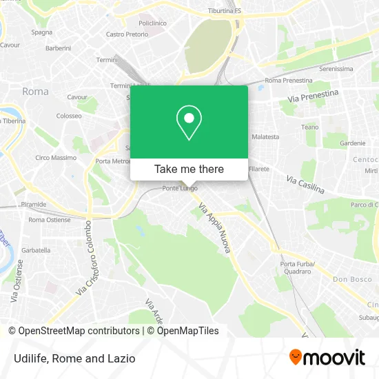 Udilife map
