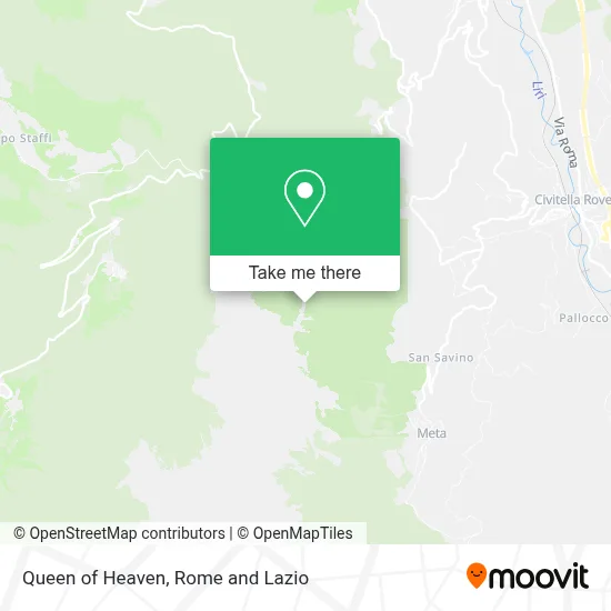 Queen of Heaven map