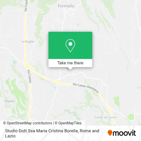 Studio Dott.Ssa Maria Cristina Borella map