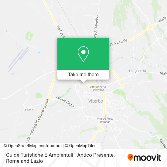 Guide Turistiche E Ambientali - Antico Presente map