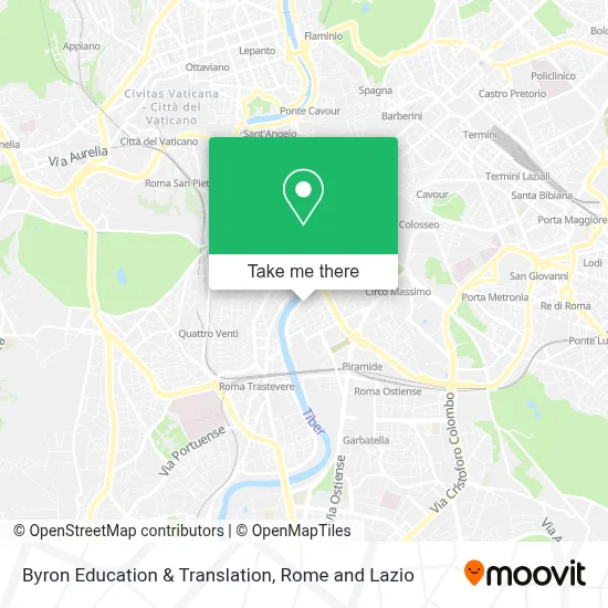 Byron Education & Translation map