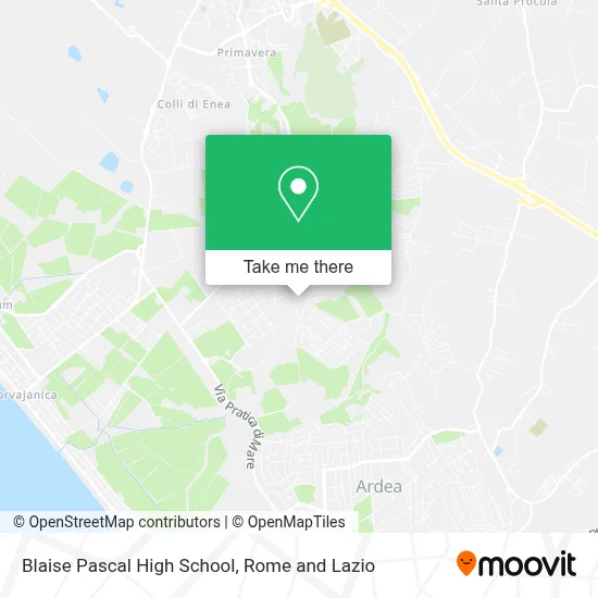 Blaise Pascal High School map