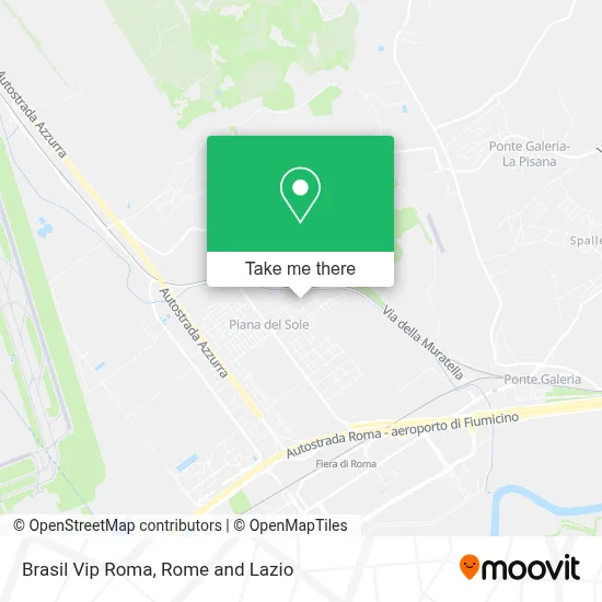 Brasil Vip Roma map