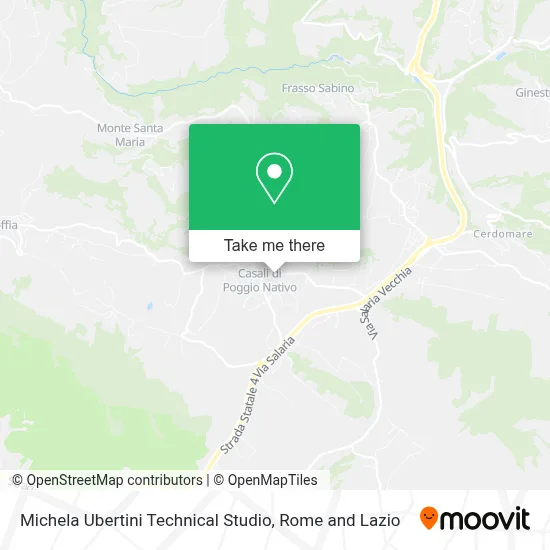 Michela Ubertini Technical Studio map
