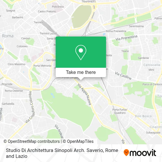 Studio Di Architettura Sinopoli Arch. Saverio map