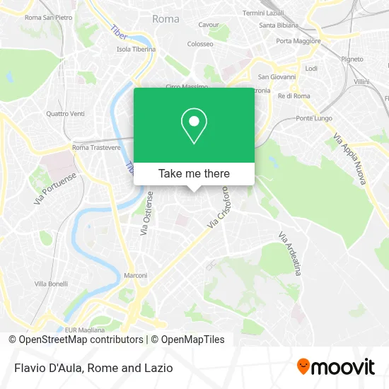 Flavio D'Aula map