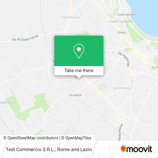 Tedi Commercio S.R.L. map