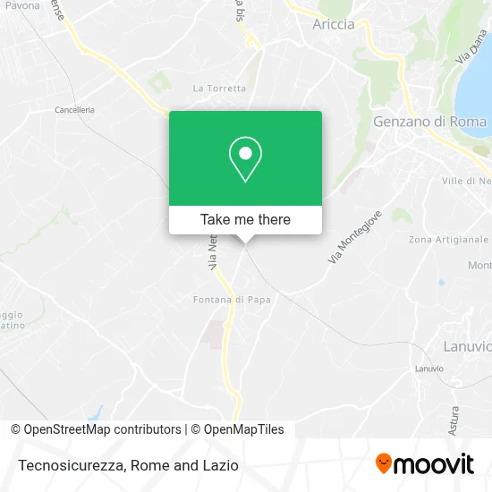 Tecnosicurezza map