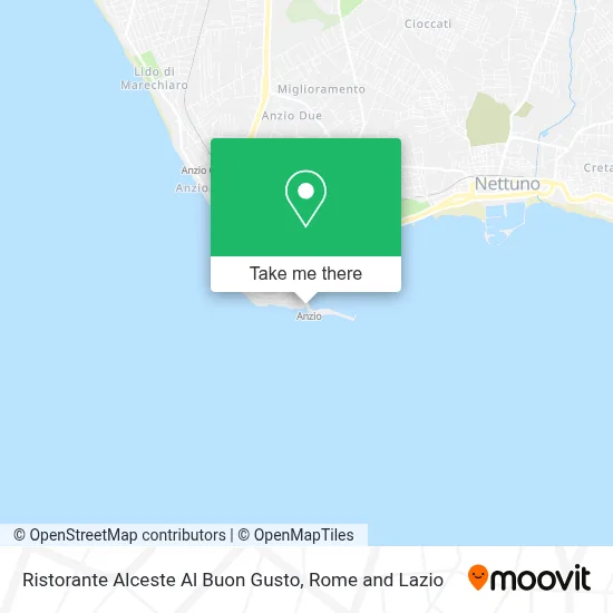 Ristorante Alceste Al Buon Gusto map