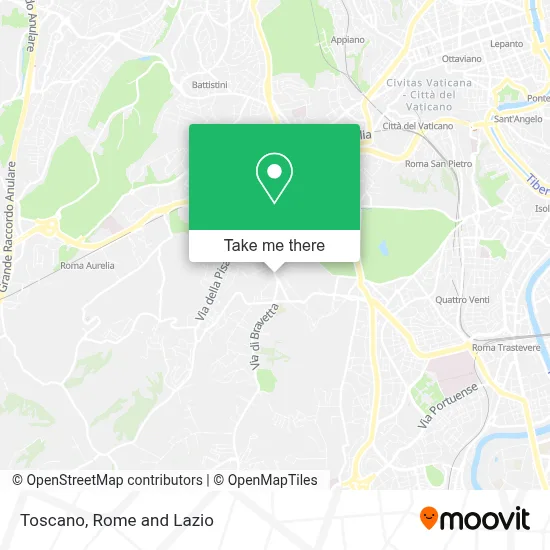 Toscano map