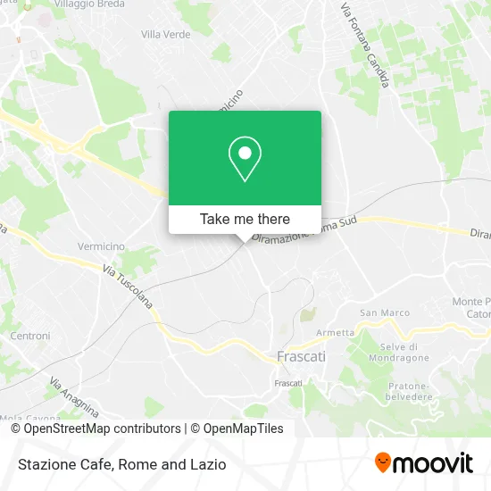 Stazione Cafe map