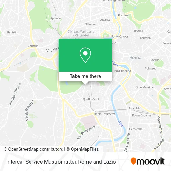 Intercar Service Mastromattei map