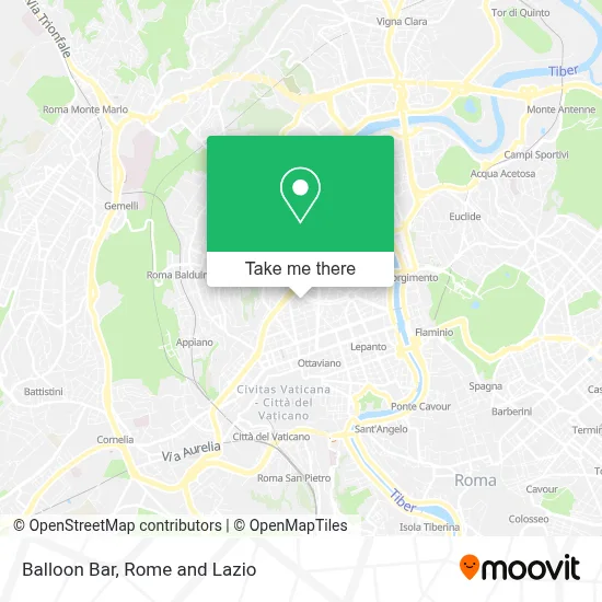 Balloon Bar map