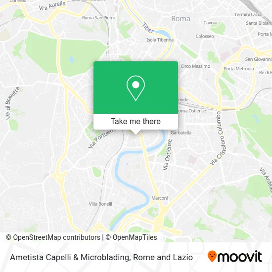 Ametista Capelli & Microblading map
