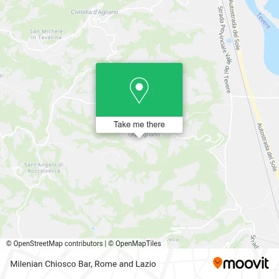 Milenian Chiosco Bar map