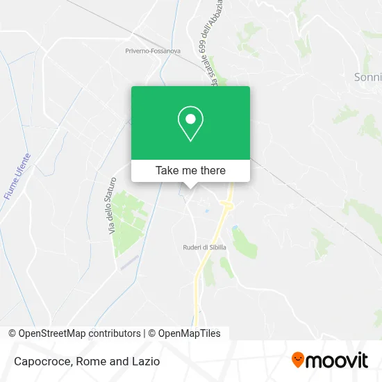 Capocroce map