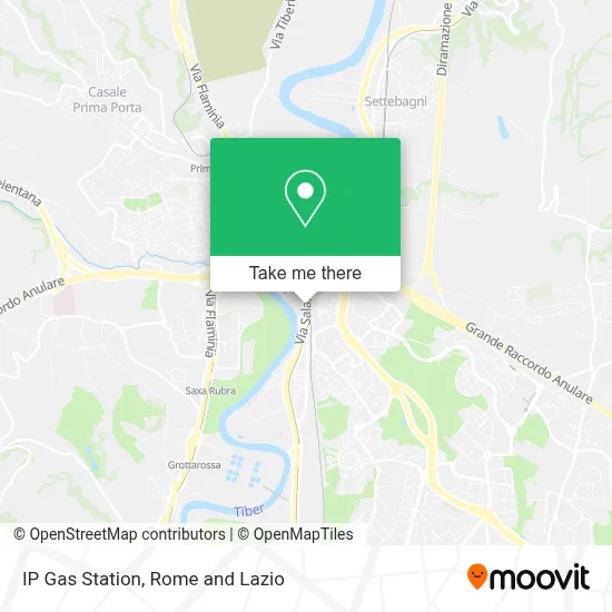 IP Gas Station map