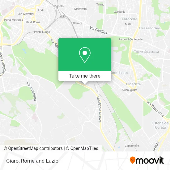 Giaro map