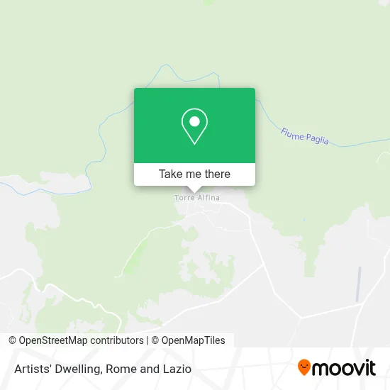 Artists' Dwelling map