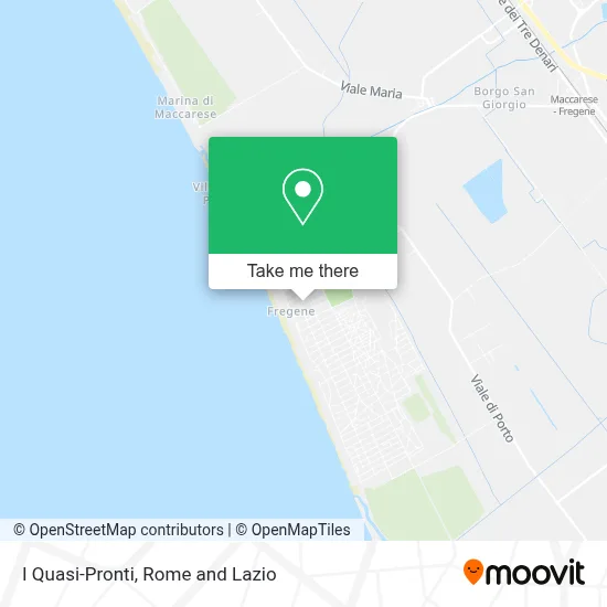 I Quasi-Pronti map