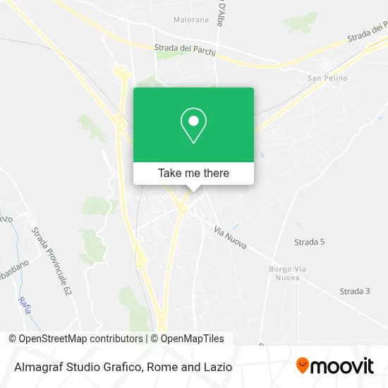 Almagraf Studio Grafico map
