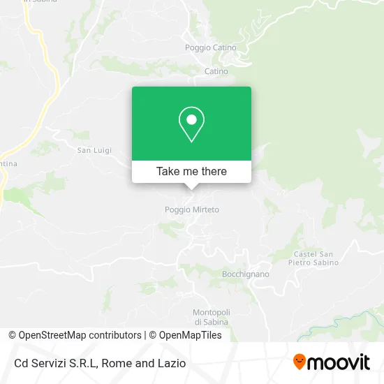 Cd Servizi S.R.L map