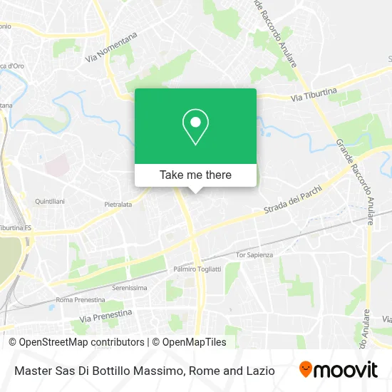 Master Sas Di Bottillo Massimo map