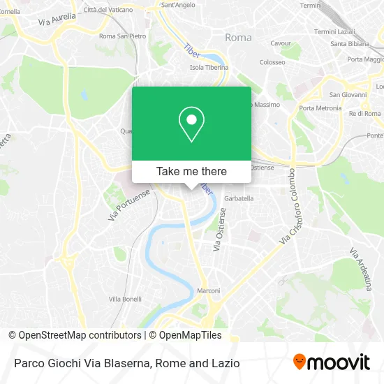 Parco Giochi Via Blaserna map