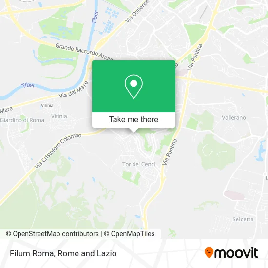 Filum Roma map