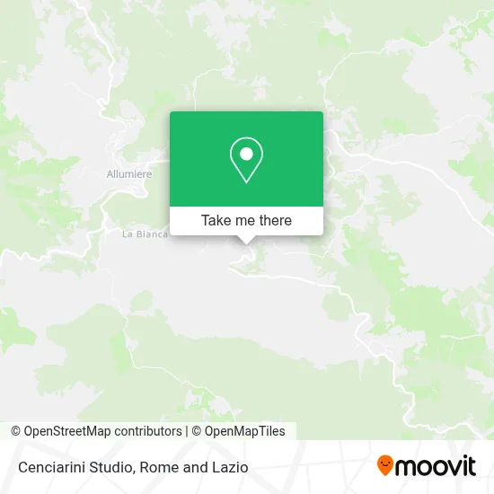 Cenciarini Studio map