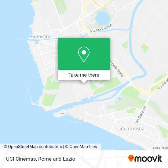 UCI Cinemas map