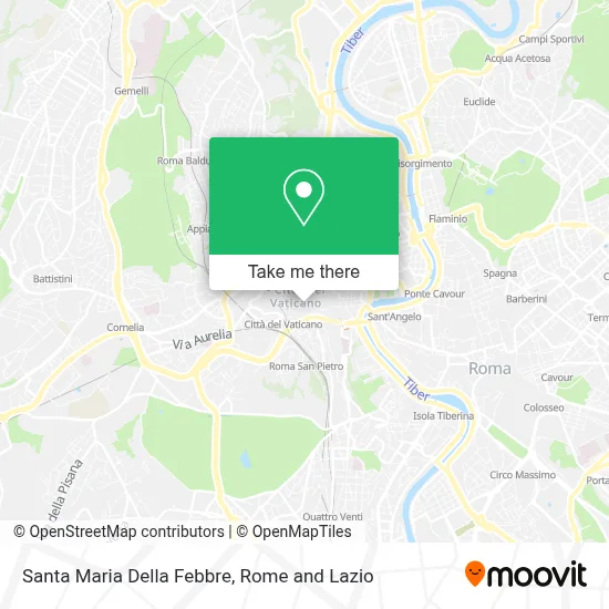 Santa Maria Della Febbre map