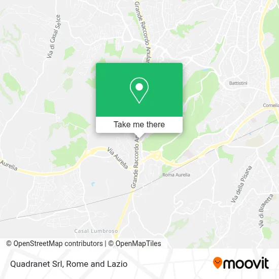 Quadranet Srl map