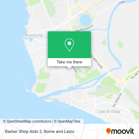Barber Shop Aldo 2 map