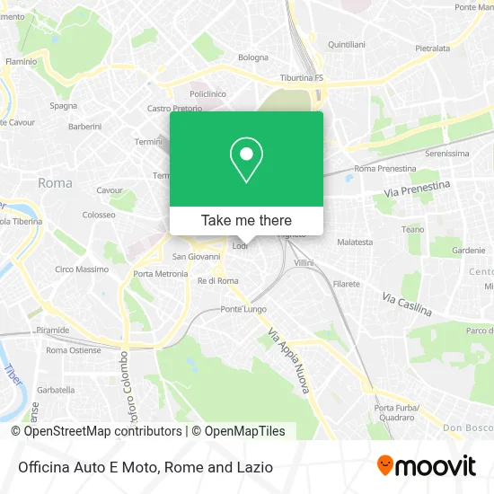 Officina Auto E Moto map