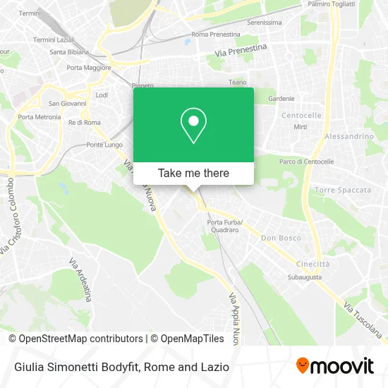 Giulia Simonetti Bodyfit map