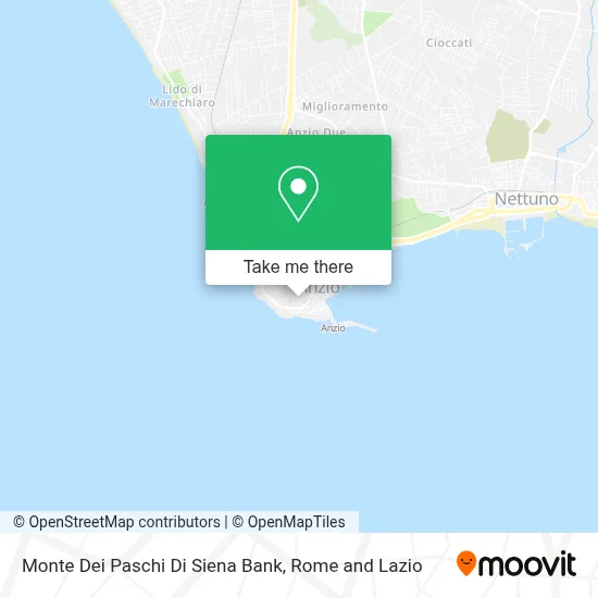 Monte Dei Paschi Di Siena Bank map
