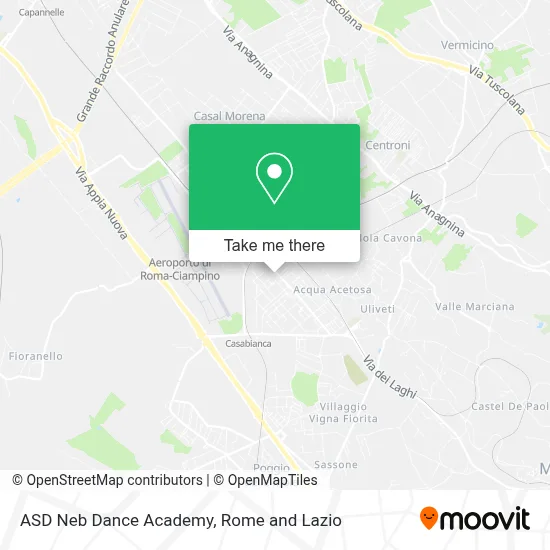 ASD Neb Dance Academy map