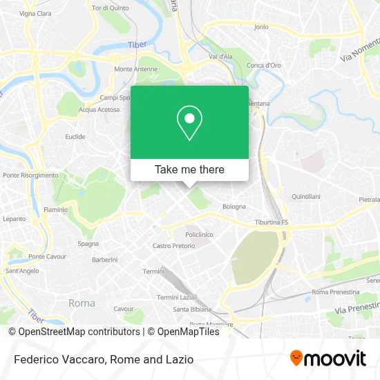 Federico Vaccaro map