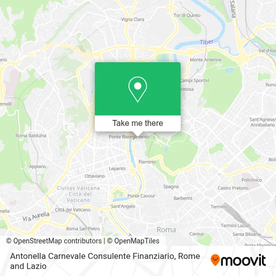 Antonella Carnevale Consulente Finanziario map