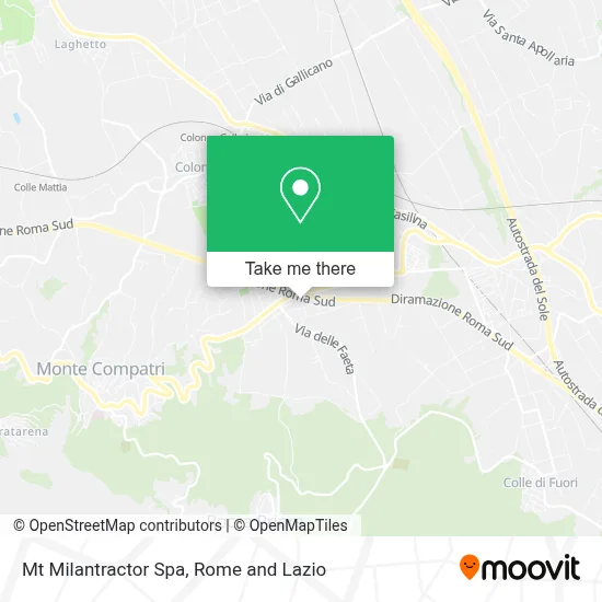 Mt Milantractor Spa map