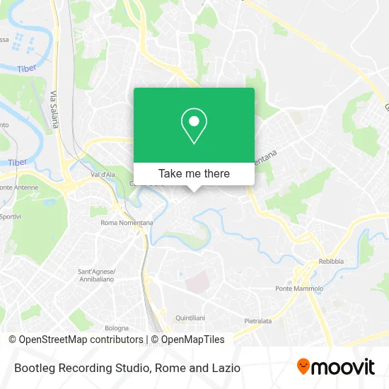 Bootleg Recording Studio map