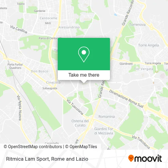 Ritmica Lam Sport map