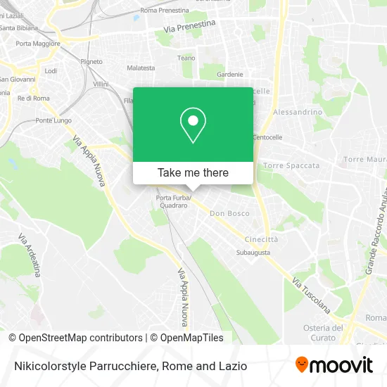 Nikicolorstyle Parrucchiere map