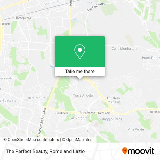The Perfect Beauty map