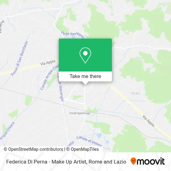 Federica Di Perna - Make Up Artist map