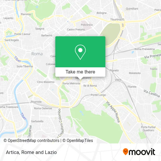 Artica map