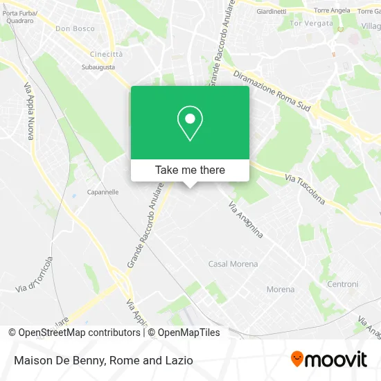 Maison De Benny map