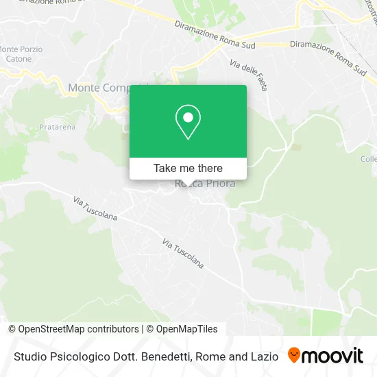 Studio Psicologico Dott. Benedetti map
