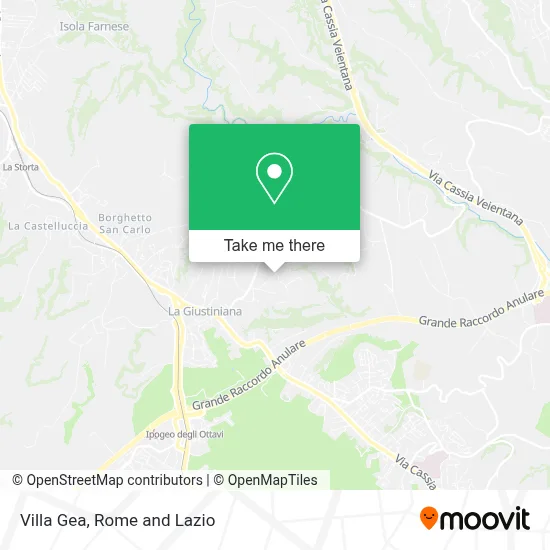 Villa Gea map